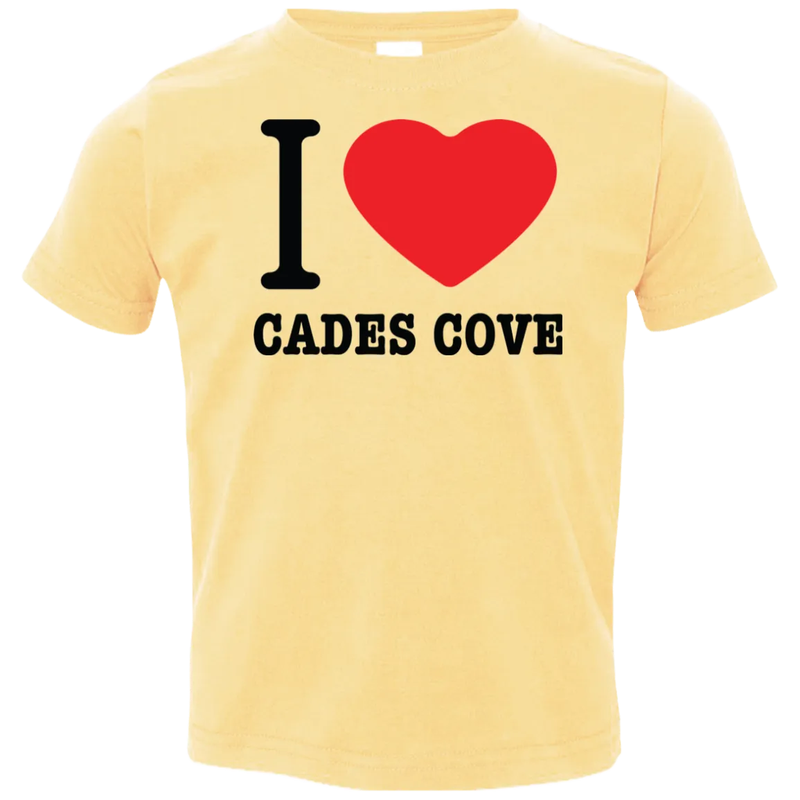 Love Cades Cove Toddler Tee