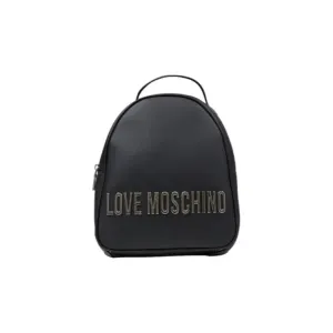 Love Moschino Black Printed Women's Rucksack