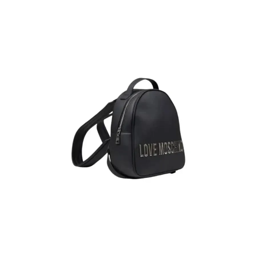 Love Moschino Black Printed Women's Rucksack