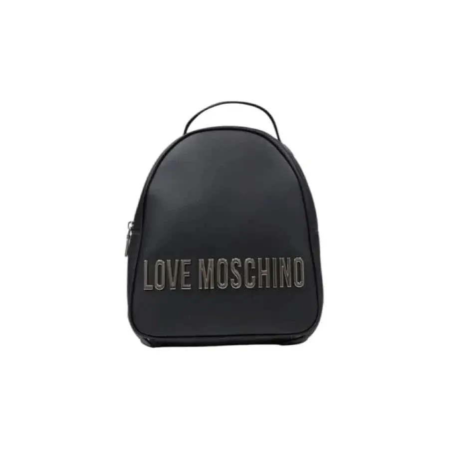Love Moschino Black Printed Women's Rucksack