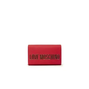 Love Moschino Red Faux Leather Handbag for Women