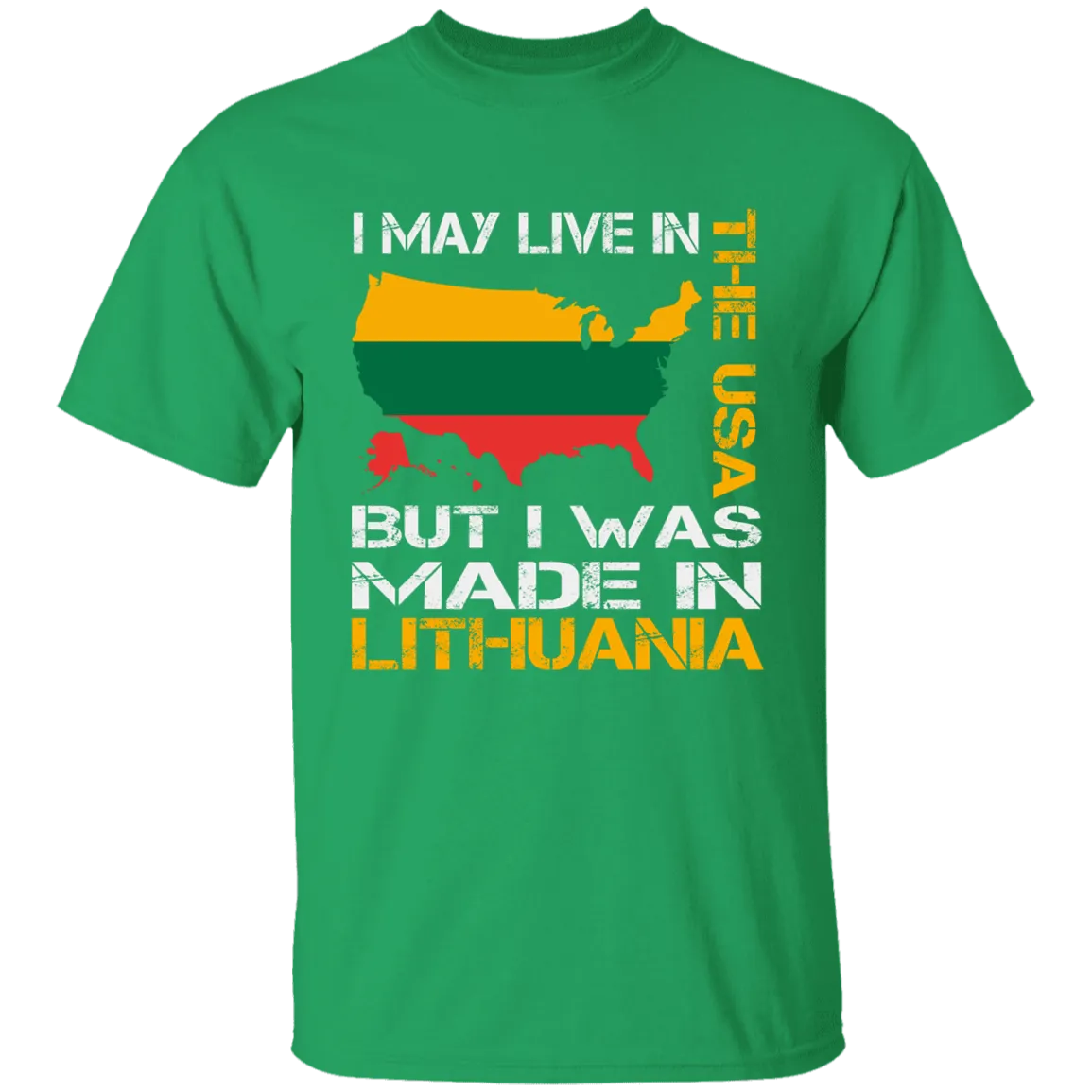 Made in Lithuania - Boys/Girls Youth Classic Short Sleeve T-Shirt