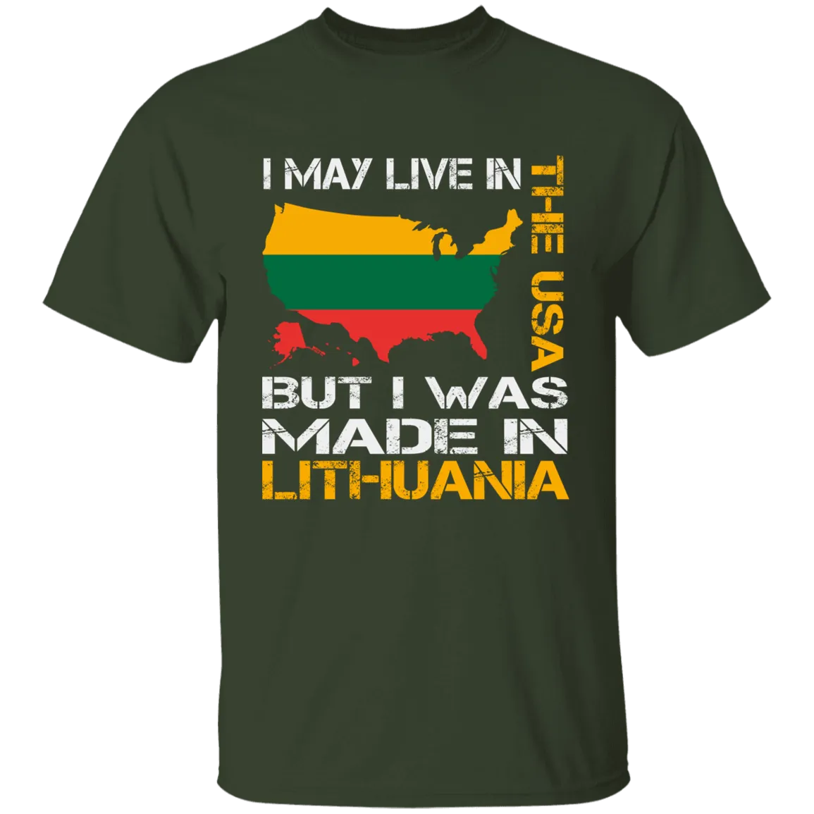 Made in Lithuania - Boys/Girls Youth Classic Short Sleeve T-Shirt