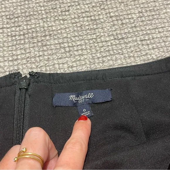 Madewell Gamine Mini Skirt in Buffalo Check (0)