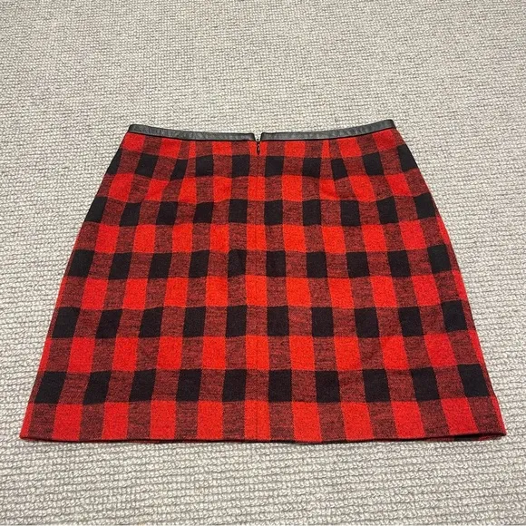Madewell Gamine Mini Skirt in Buffalo Check (0)
