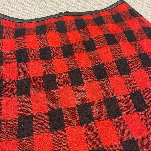 Madewell Gamine Mini Skirt in Buffalo Check (0)