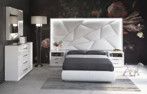 Majesty Bedroom w/light and Carmen Cases SET