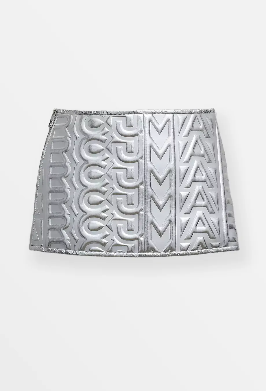 Marc Jacobs Puffy Mini Skirt in Silver