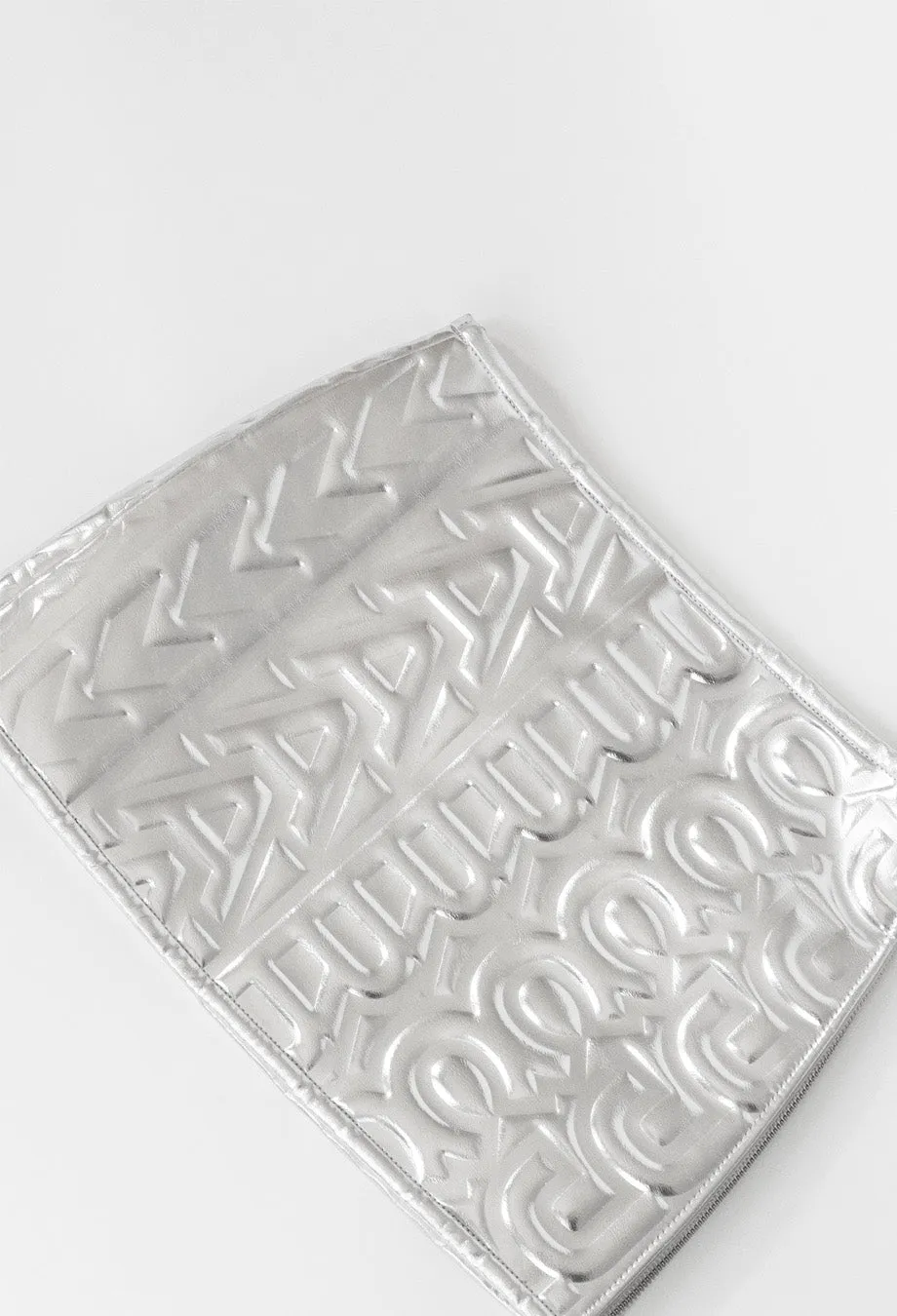 Marc Jacobs Puffy Mini Skirt in Silver