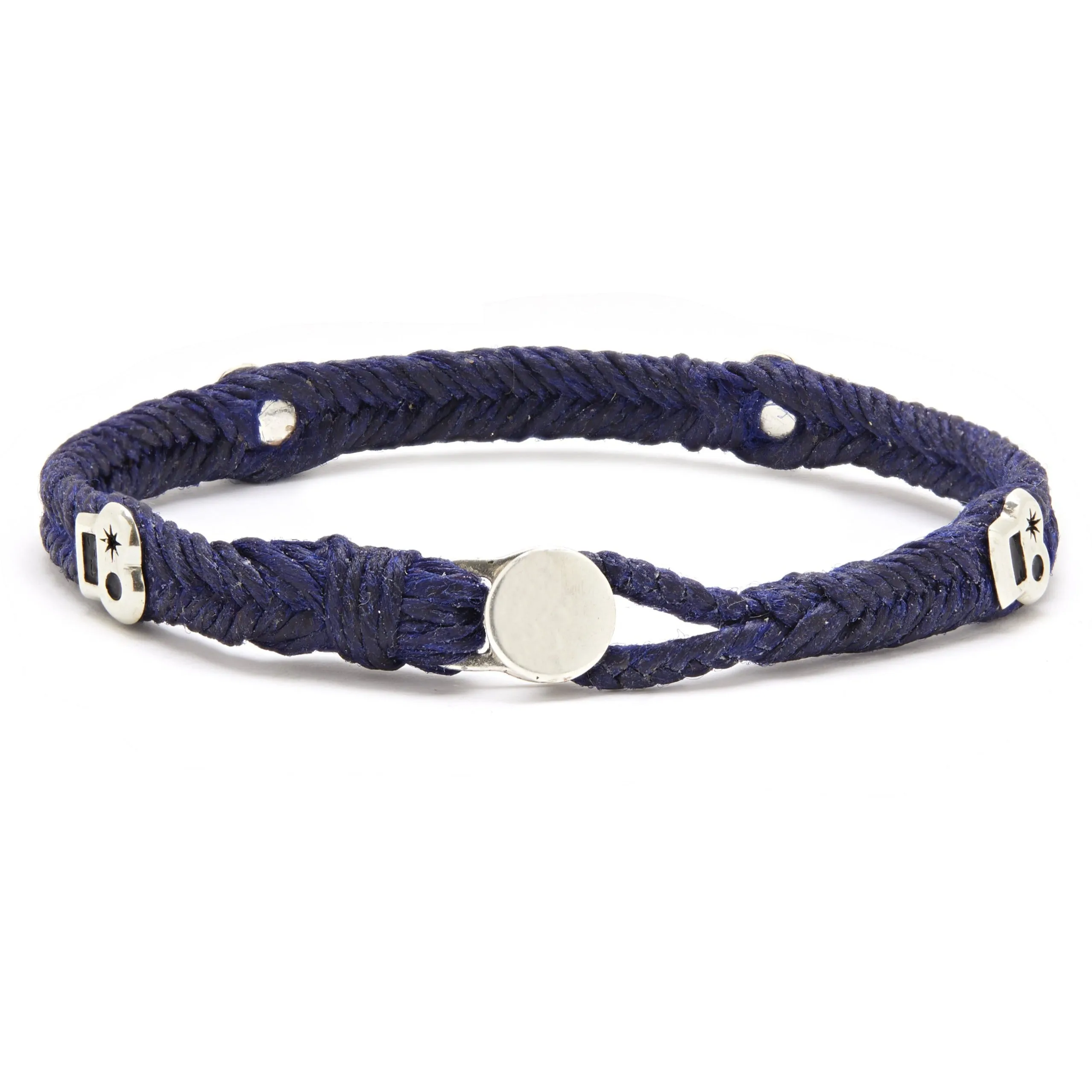 Max Fishtail Bracelet in Indigo