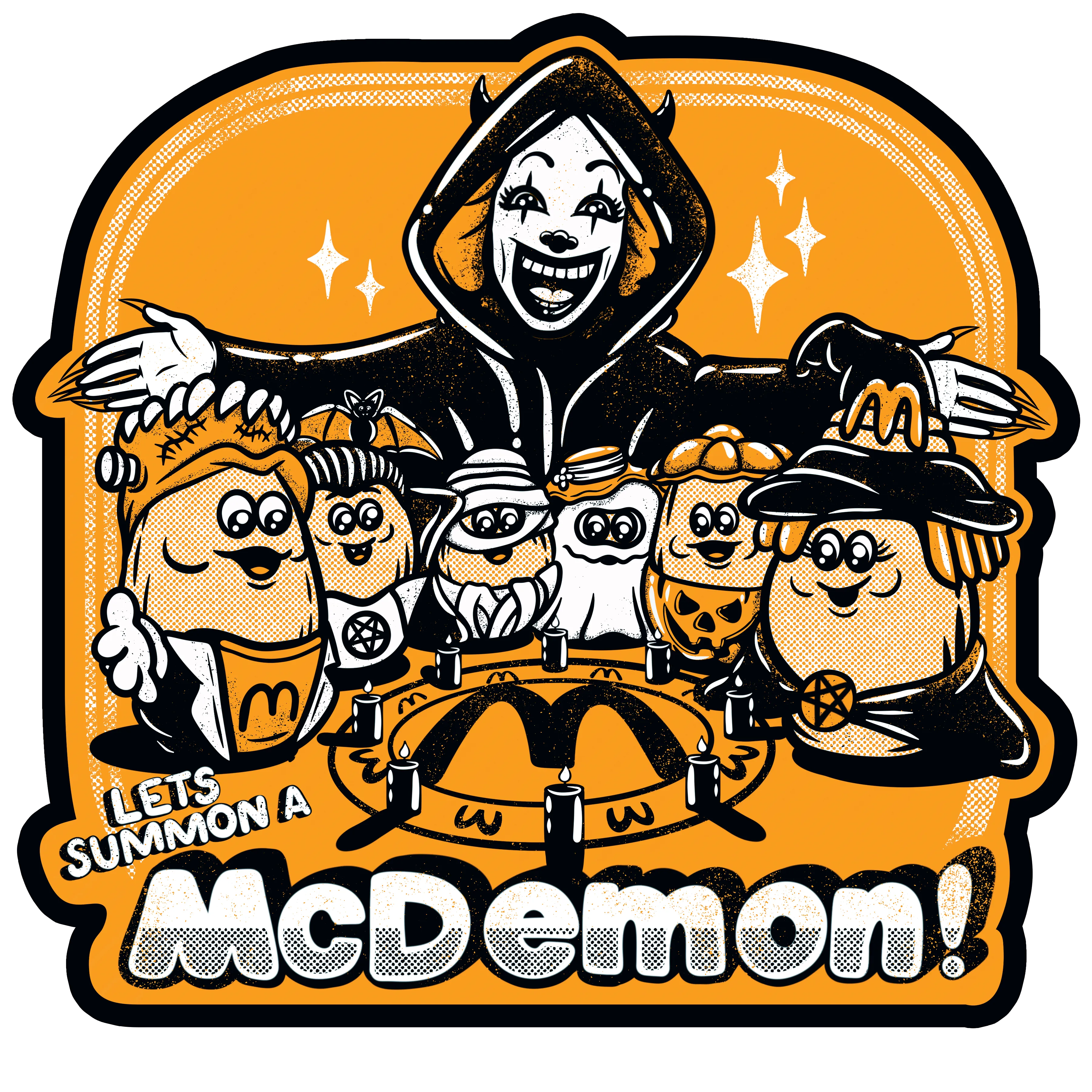 McDemon 4" Sticker