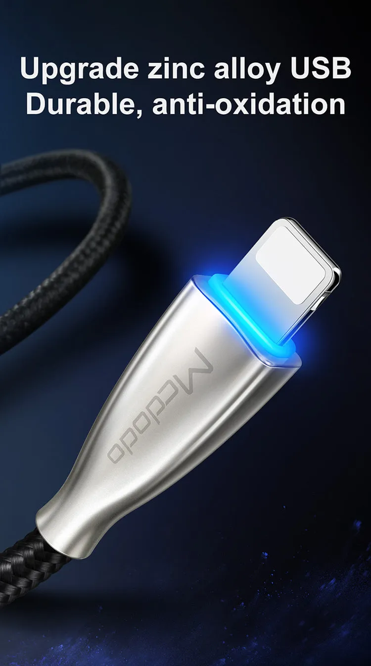 MCDODO Excellence Series Lightning Cable 1.8M Black for iPad iPhone