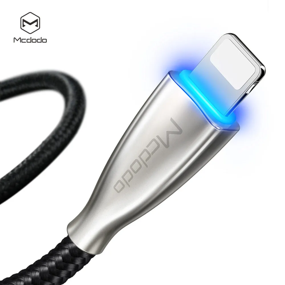 MCDODO Excellence Series Lightning Cable 1.8M Black for iPad iPhone
