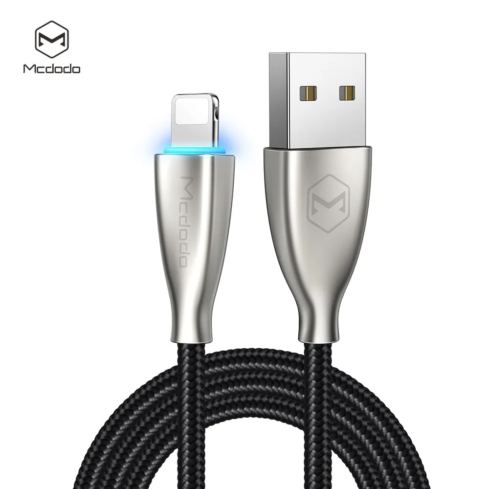 MCDODO Excellence Series Lightning Cable 1.8M Black for iPad iPhone