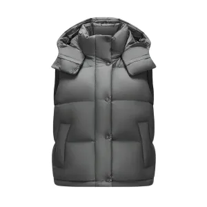 Meghan Detachable Hood Vest