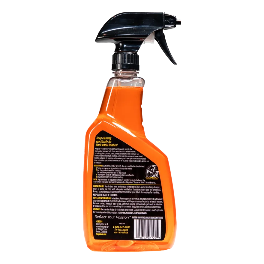 Meguiar's Hot Rims Black Wheel Cleaner 24oz.