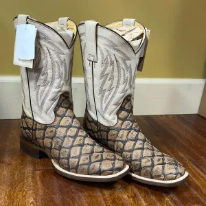 Men’s Faux Exotic Squaretoe