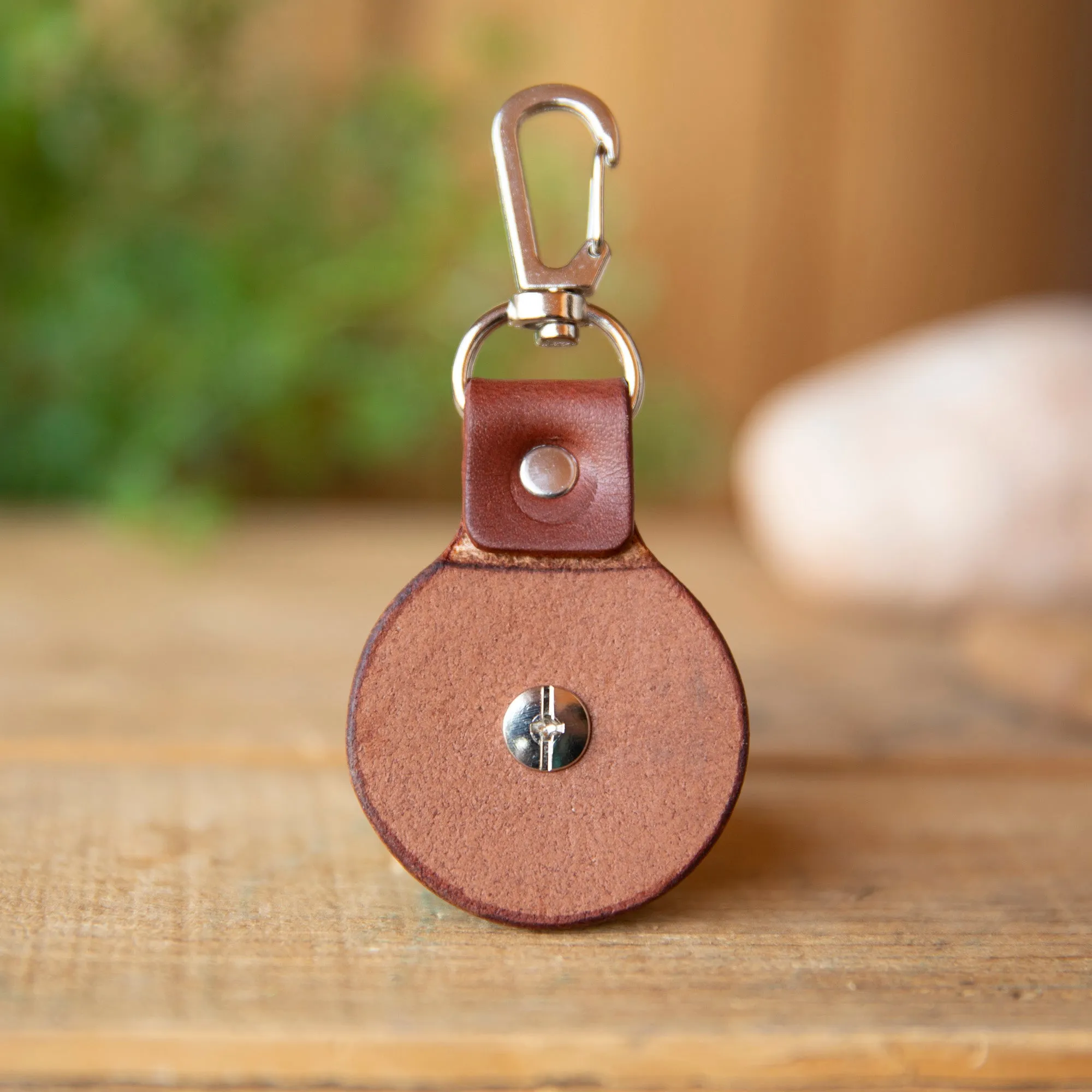 Military Emblem Hook Keyfob