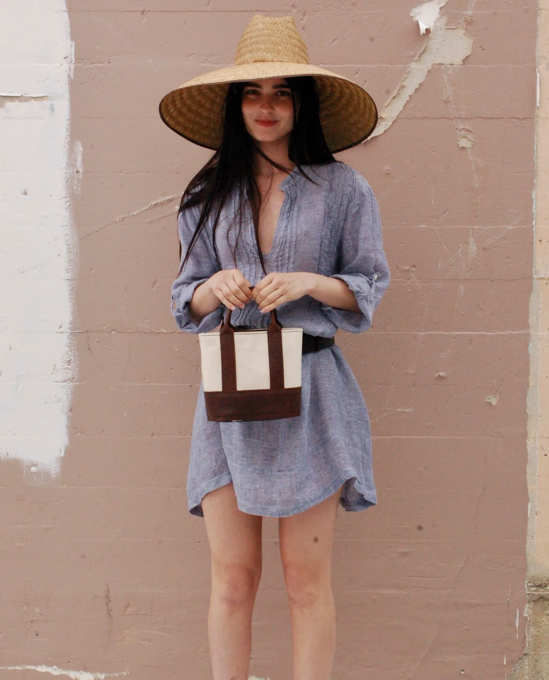 Mini Brown Tote