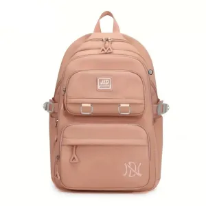 Mochila De Nylon Impermeável Para Estudantes Bolsa De Ombro Material Resistente