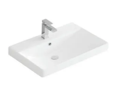 Monza 750mm Wall Hung Waterproof PVC Vanity Unit and Basin
