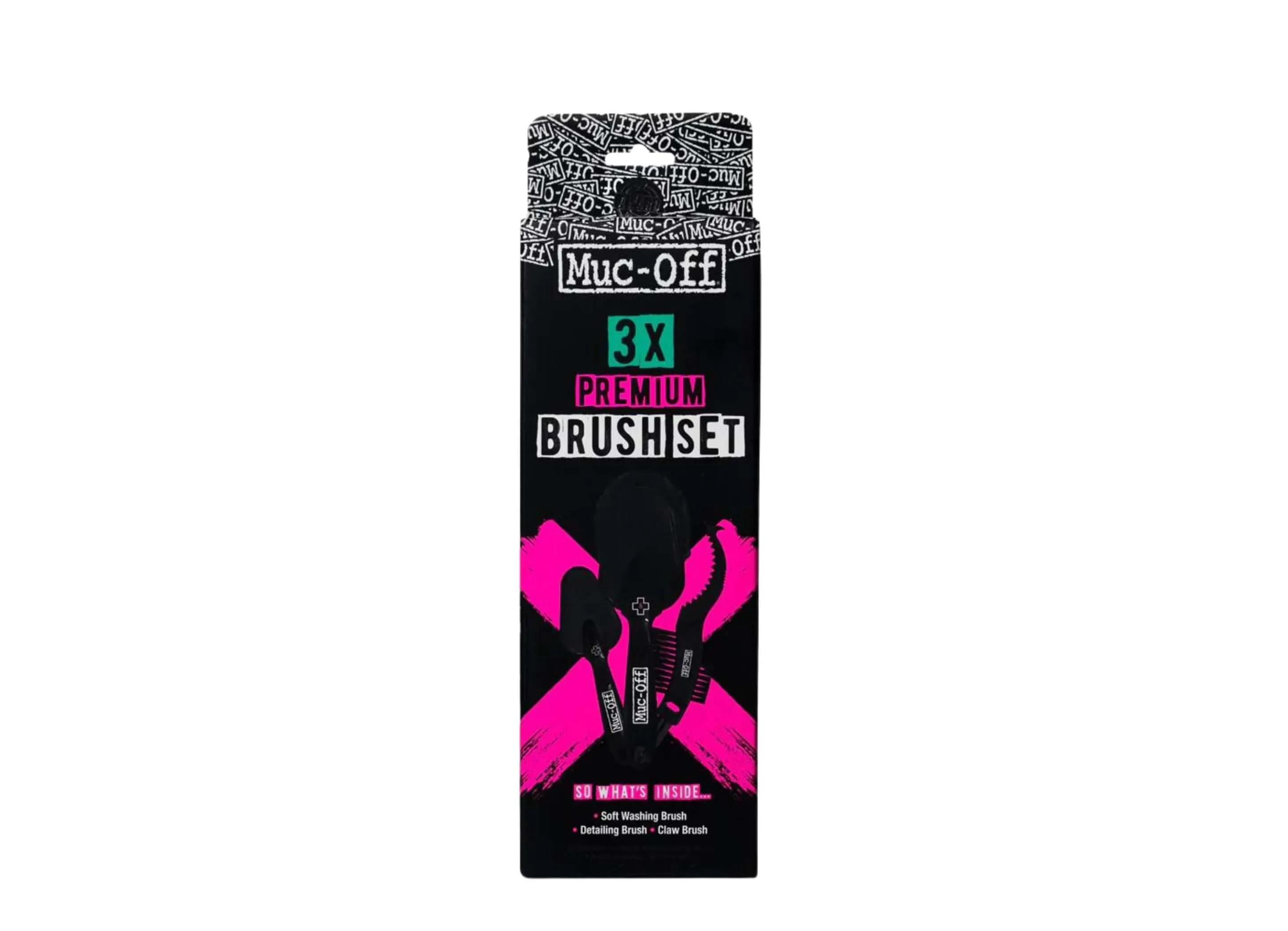 Muc-Off 3x Premium Brush Kit