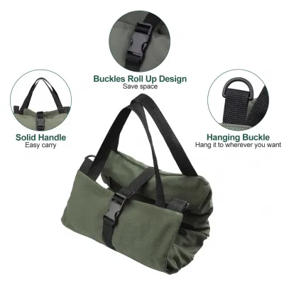Multifunction Heavy Duty Roll up Bag (Green)