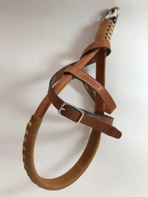 Muzzle Tan Color with Silver Buckle