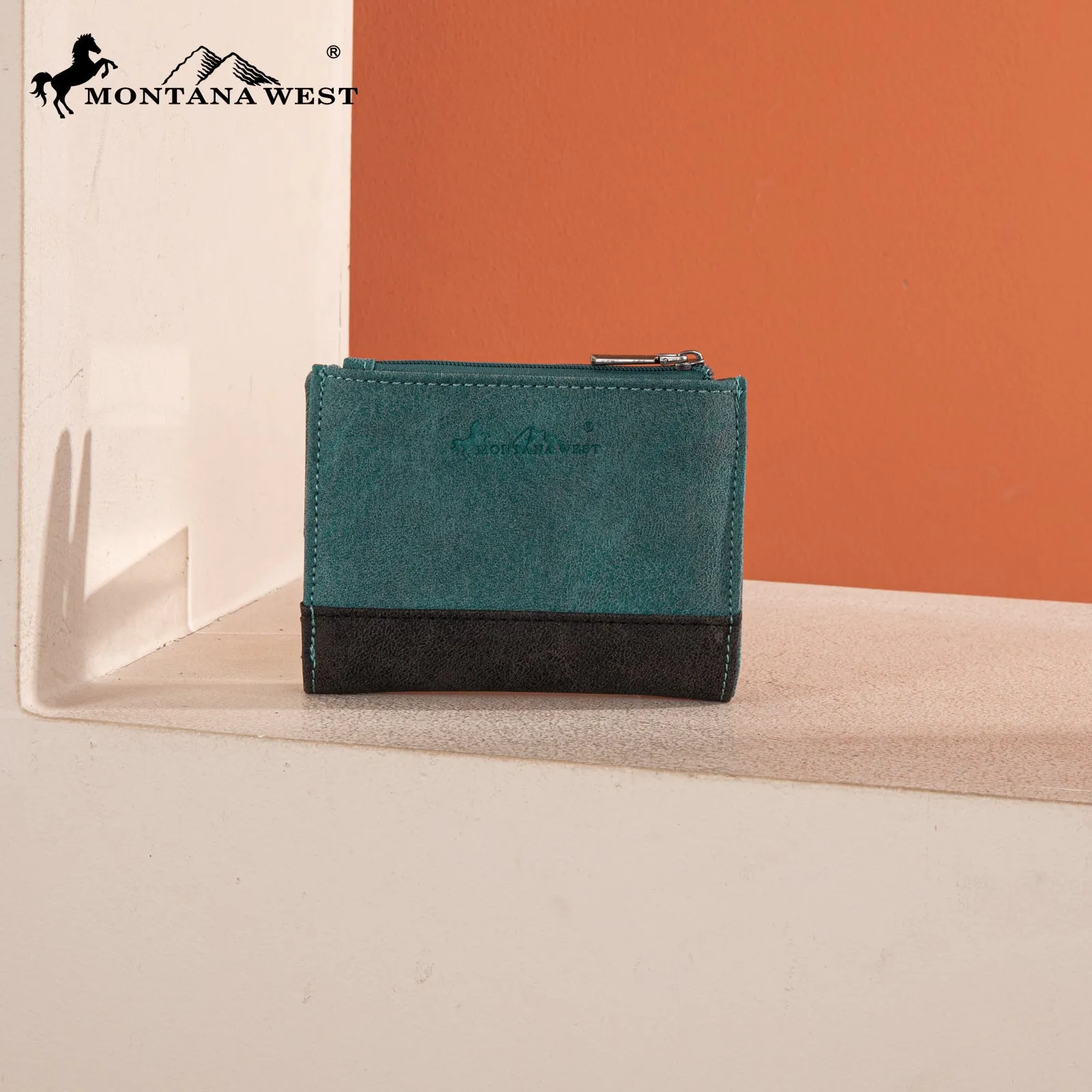 MW1312-W050  Montana West Embroidered Collection Wallet