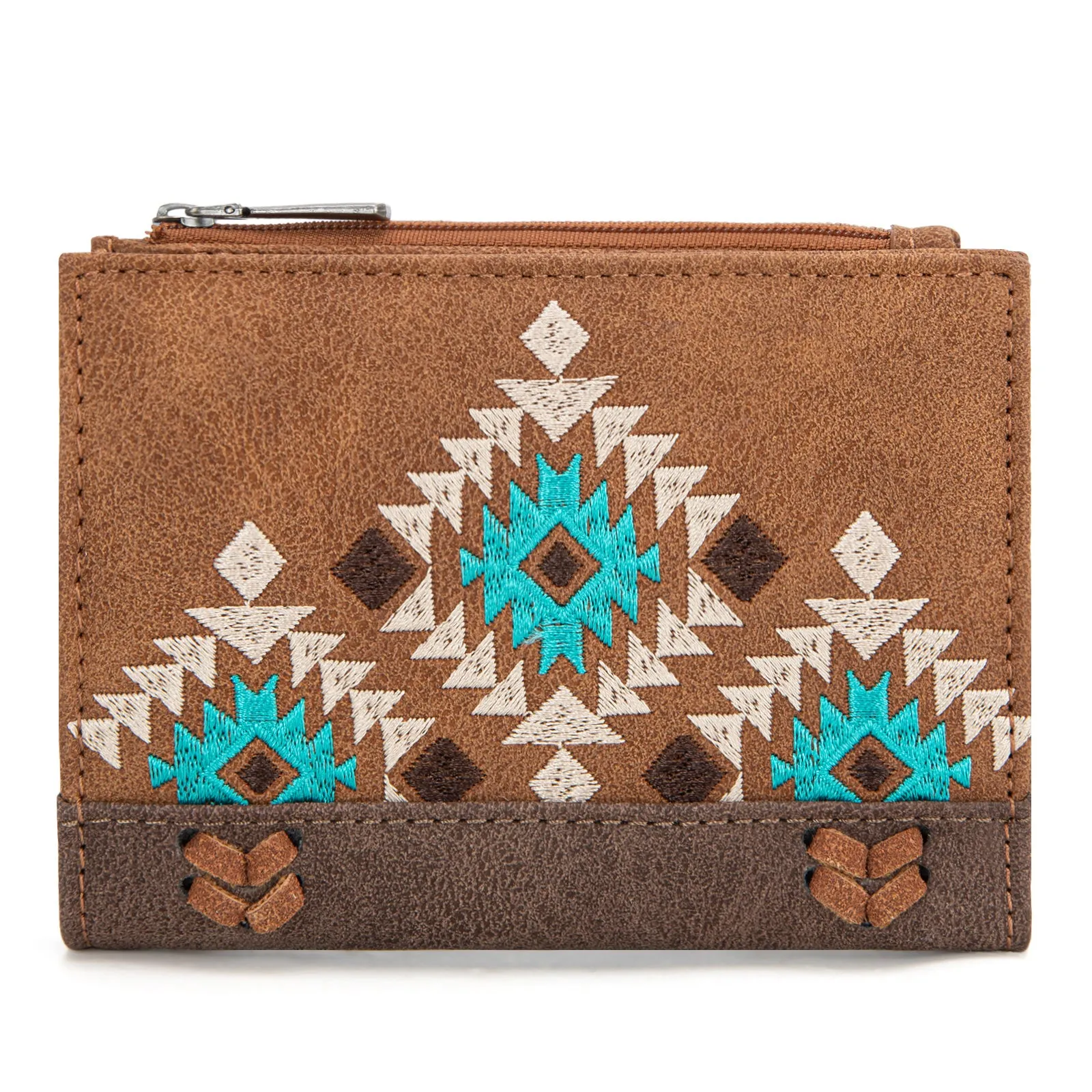 MW1312-W050  Montana West Embroidered Collection Wallet