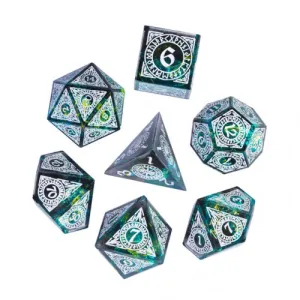 Mystic Wonders - Candy Glitter Paper Dice - RPG Dice Set