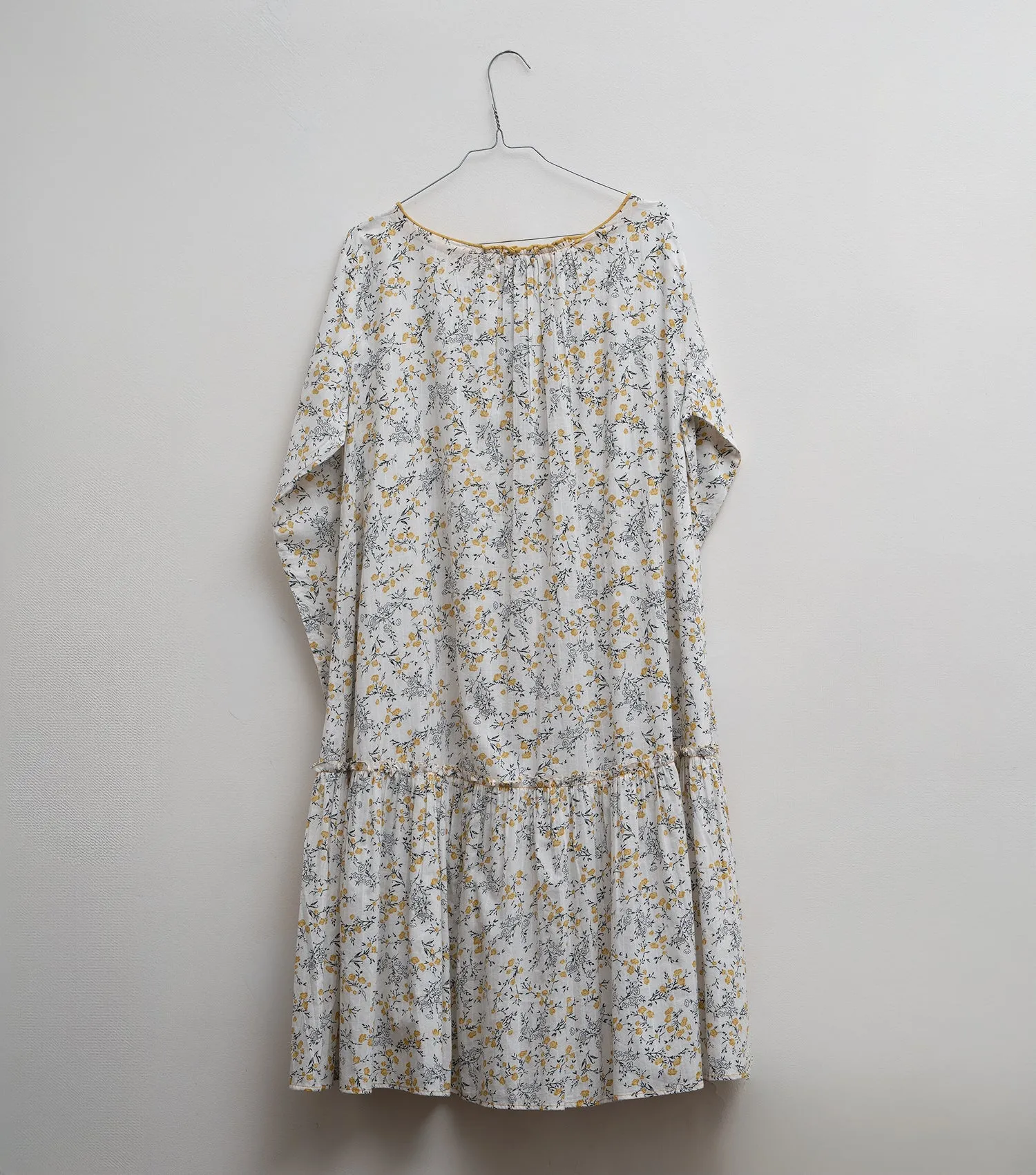 Natural Cotton Printed Dress