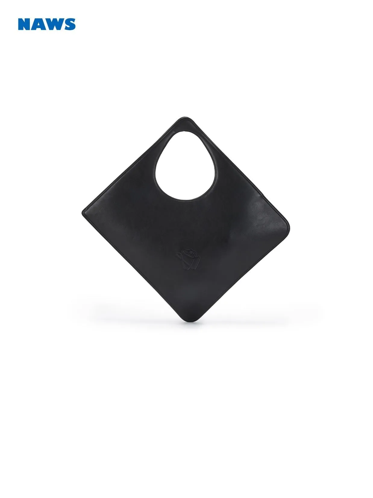 [NAWS] Geometric Leather Tote Bag