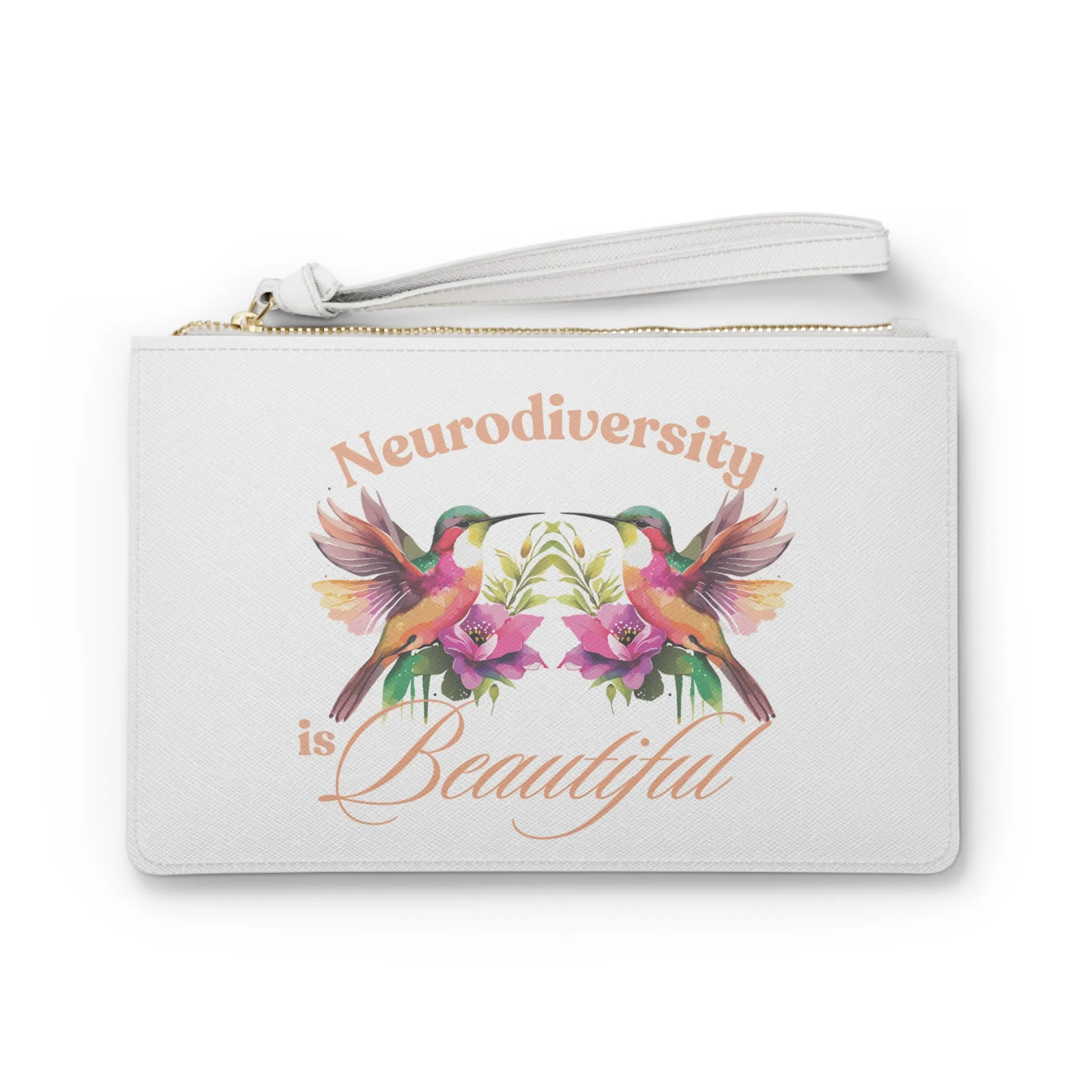 Neurodiversity is Beautiful Clutch Bag