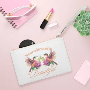 Neurodiversity is Beautiful Clutch Bag