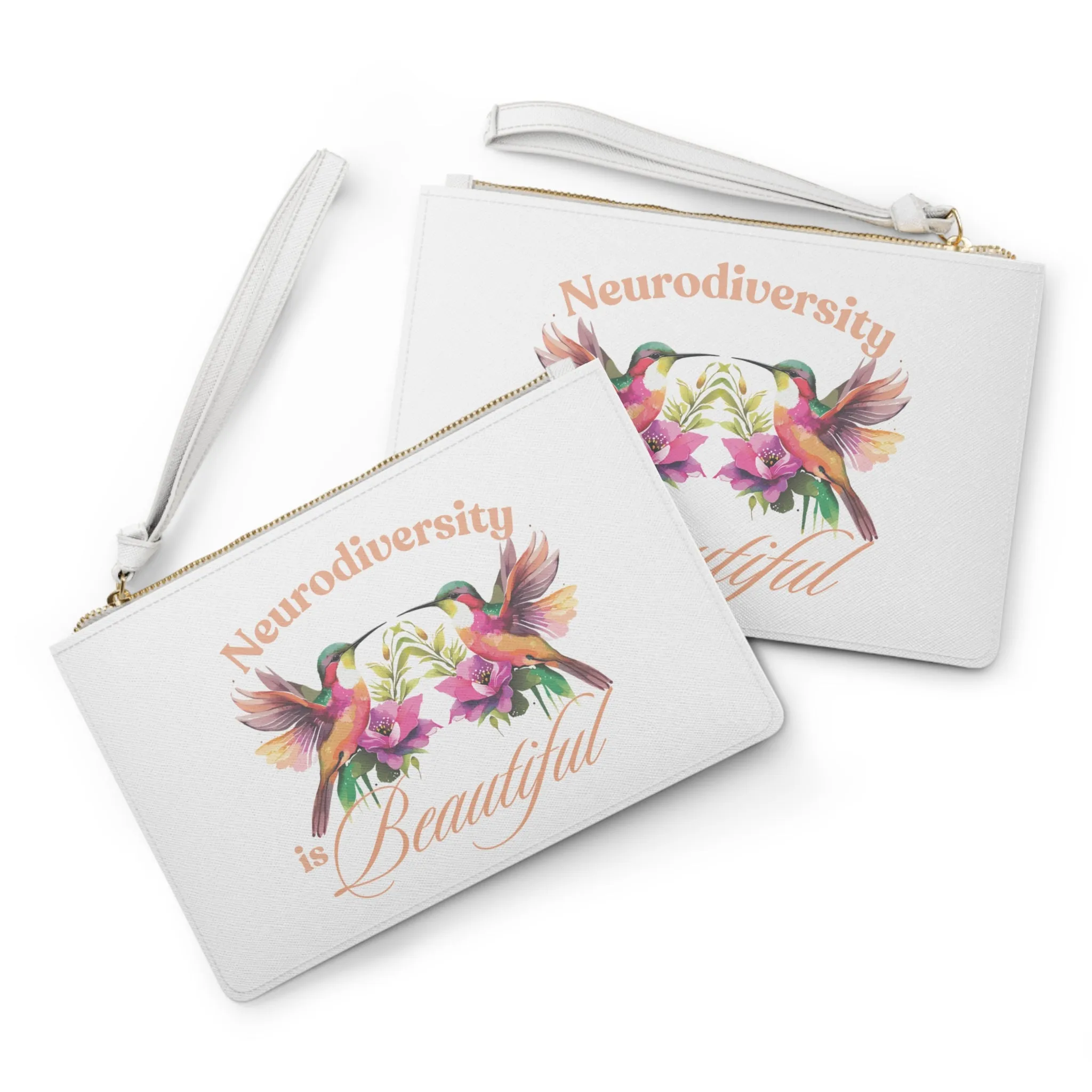 Neurodiversity is Beautiful Clutch Bag