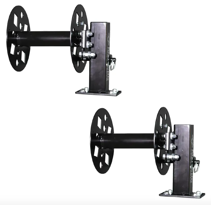 NEW Heavy Duty Diamond 12" Pair of Single Welding Lead Reels