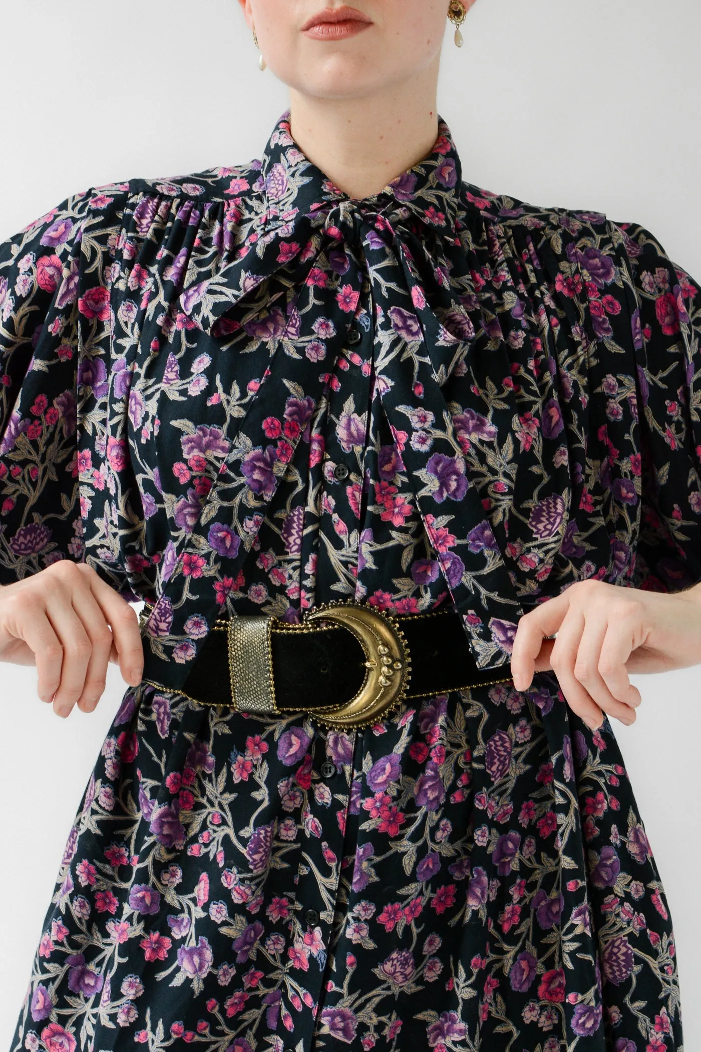 Nina Arjani Embelleshed Suede Belt