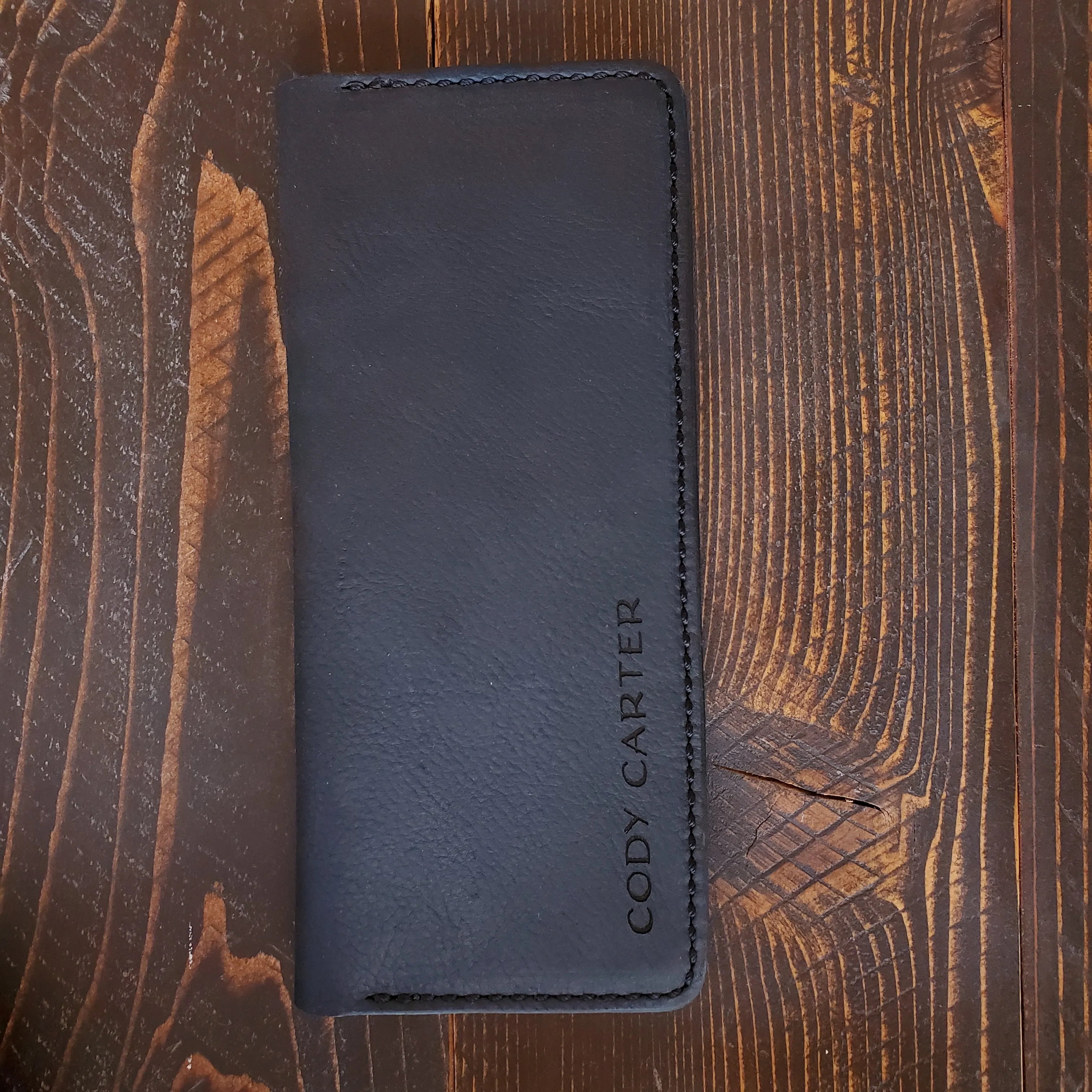 No.83 |  Leather Tally Record Book Cover Full Grain Leather