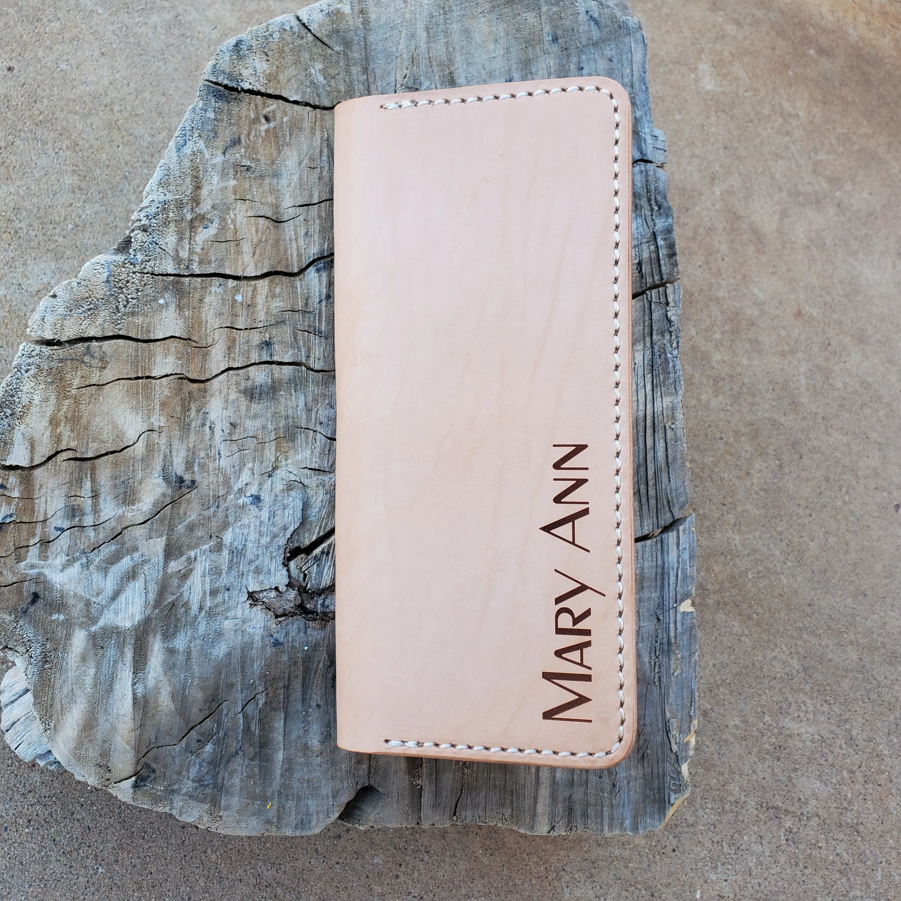 No.83 |  Leather Tally Record Book Cover Full Grain Leather