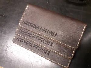 No.83 |  Leather Tally Record Book Cover Full Grain Leather