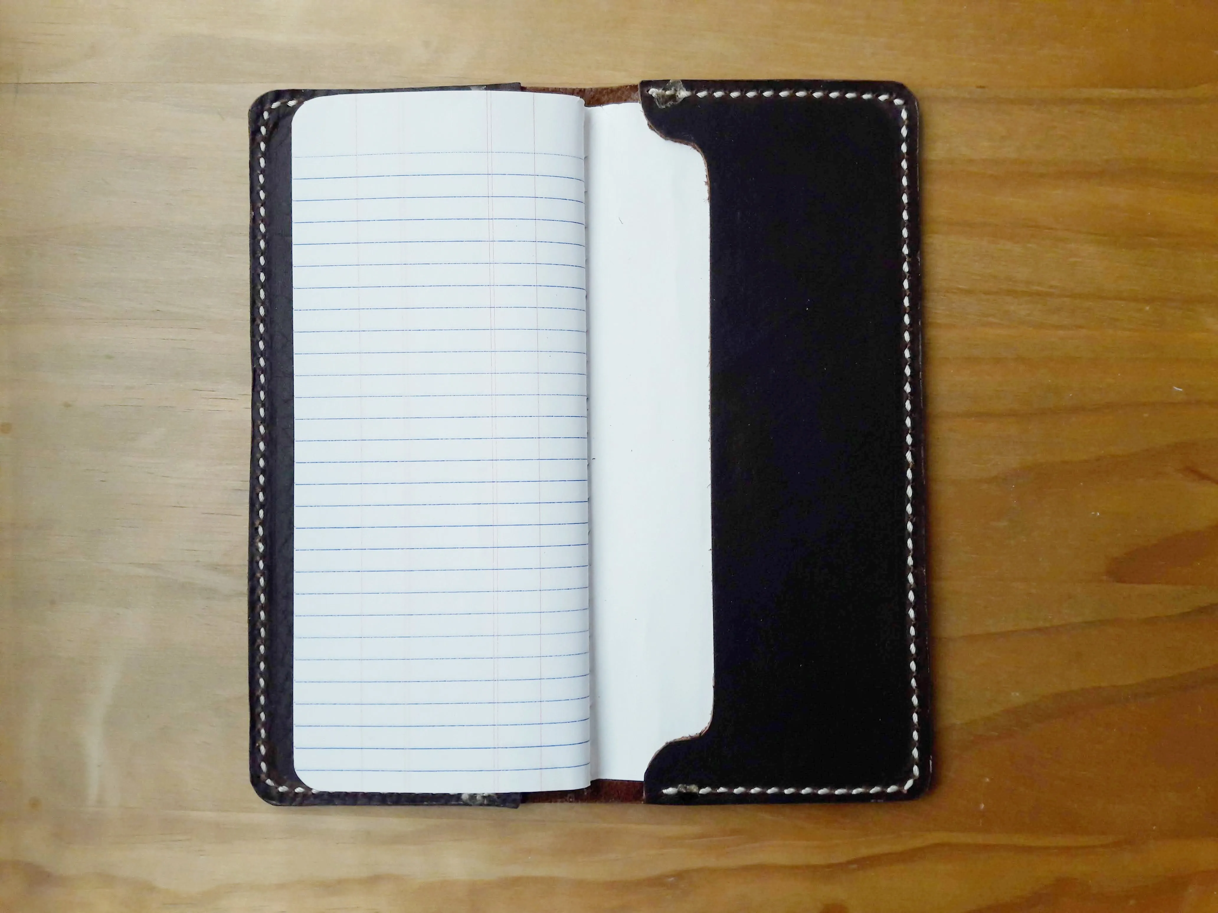 No.83 |  Leather Tally Record Book Cover Full Grain Leather