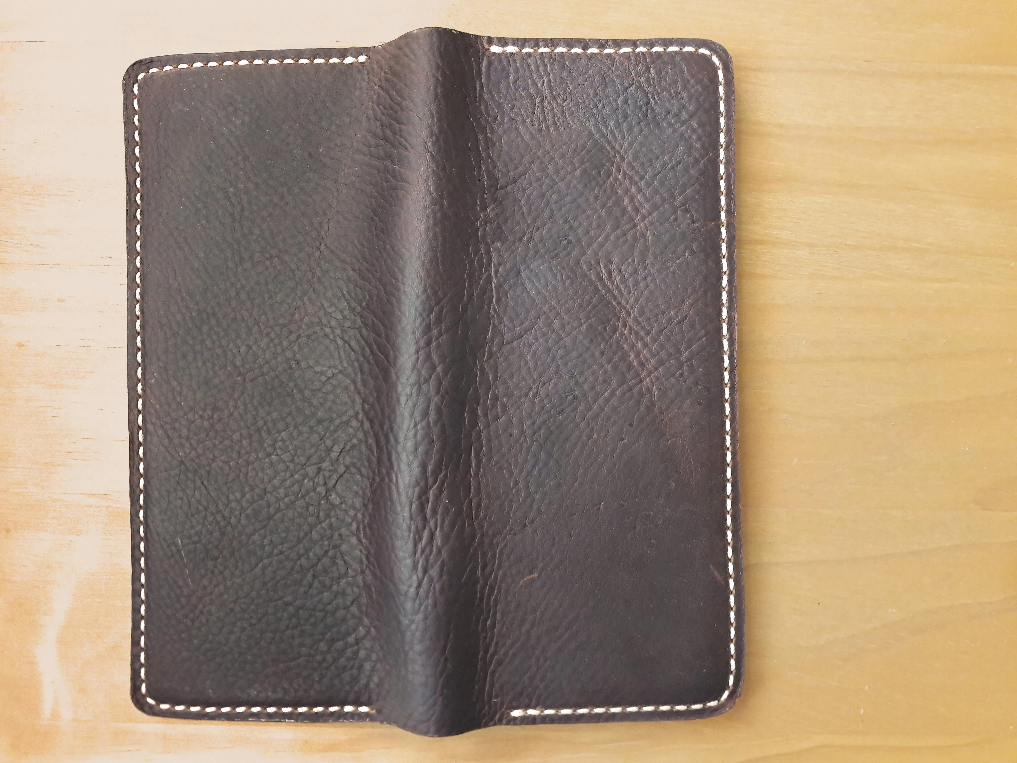 No.83 |  Leather Tally Record Book Cover Full Grain Leather