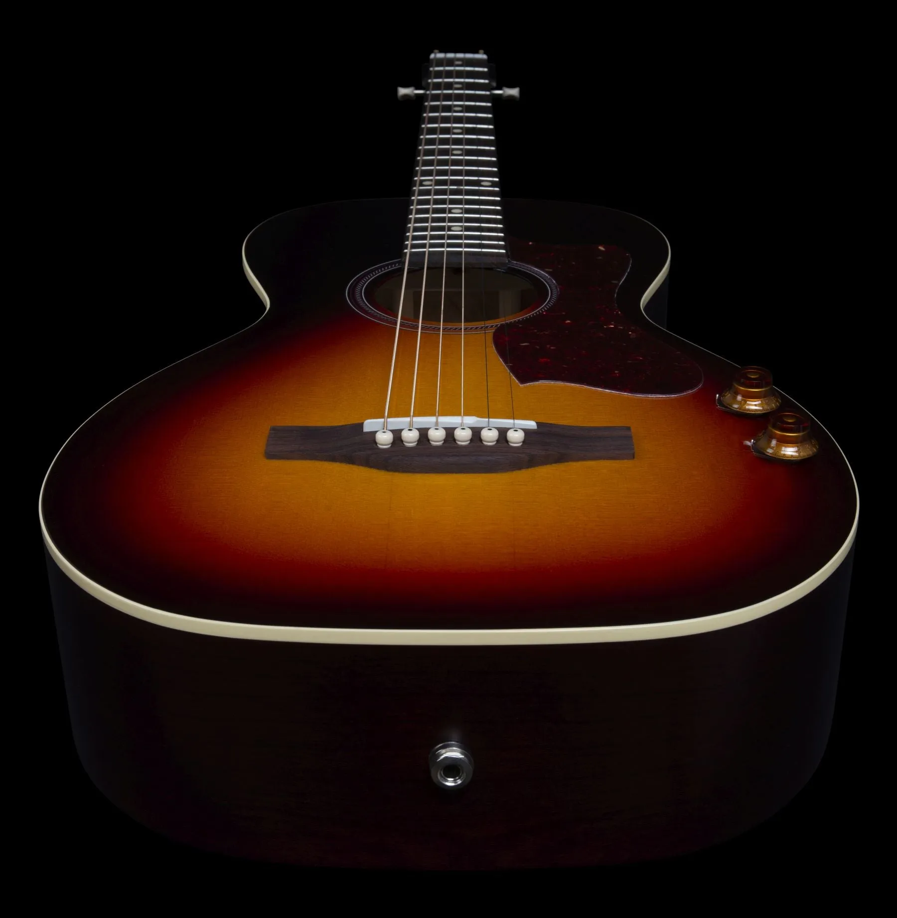 Norman 049318 B18 Parlor Cherry Burst GT Q-Discrete Acoustic Electric MADE In CANADA