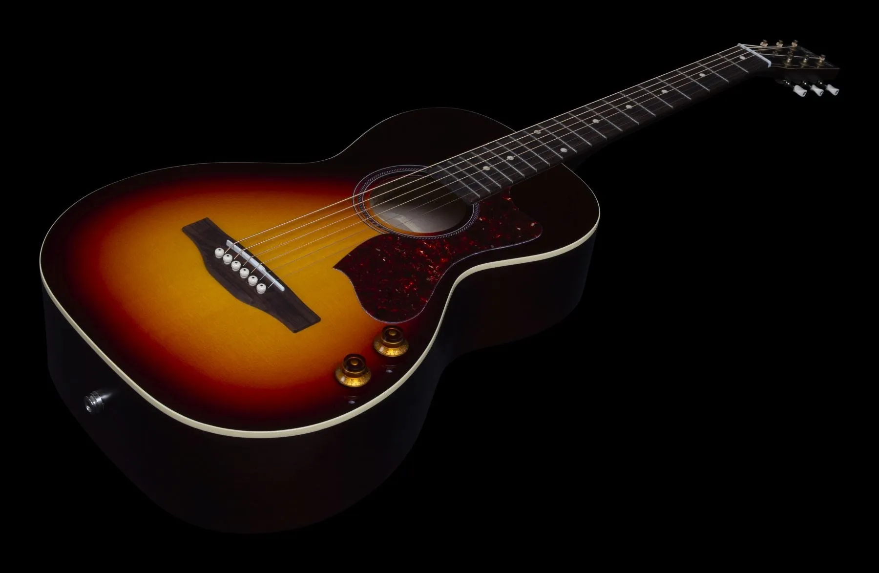 Norman 049318 B18 Parlor Cherry Burst GT Q-Discrete Acoustic Electric MADE In CANADA