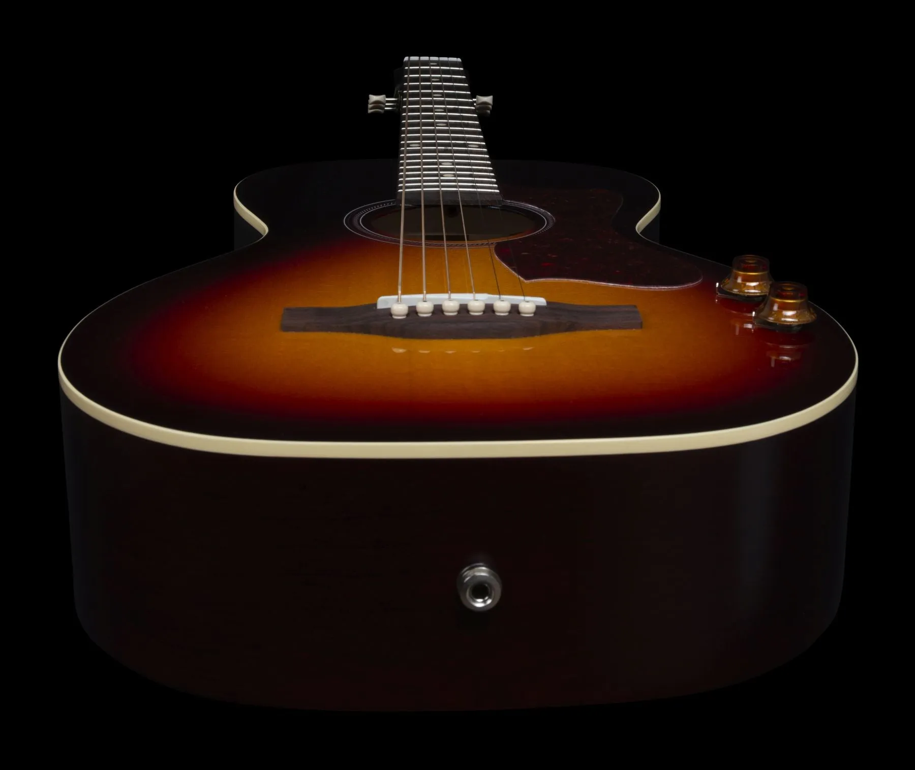 Norman 049318 B18 Parlor Cherry Burst GT Q-Discrete Acoustic Electric MADE In CANADA