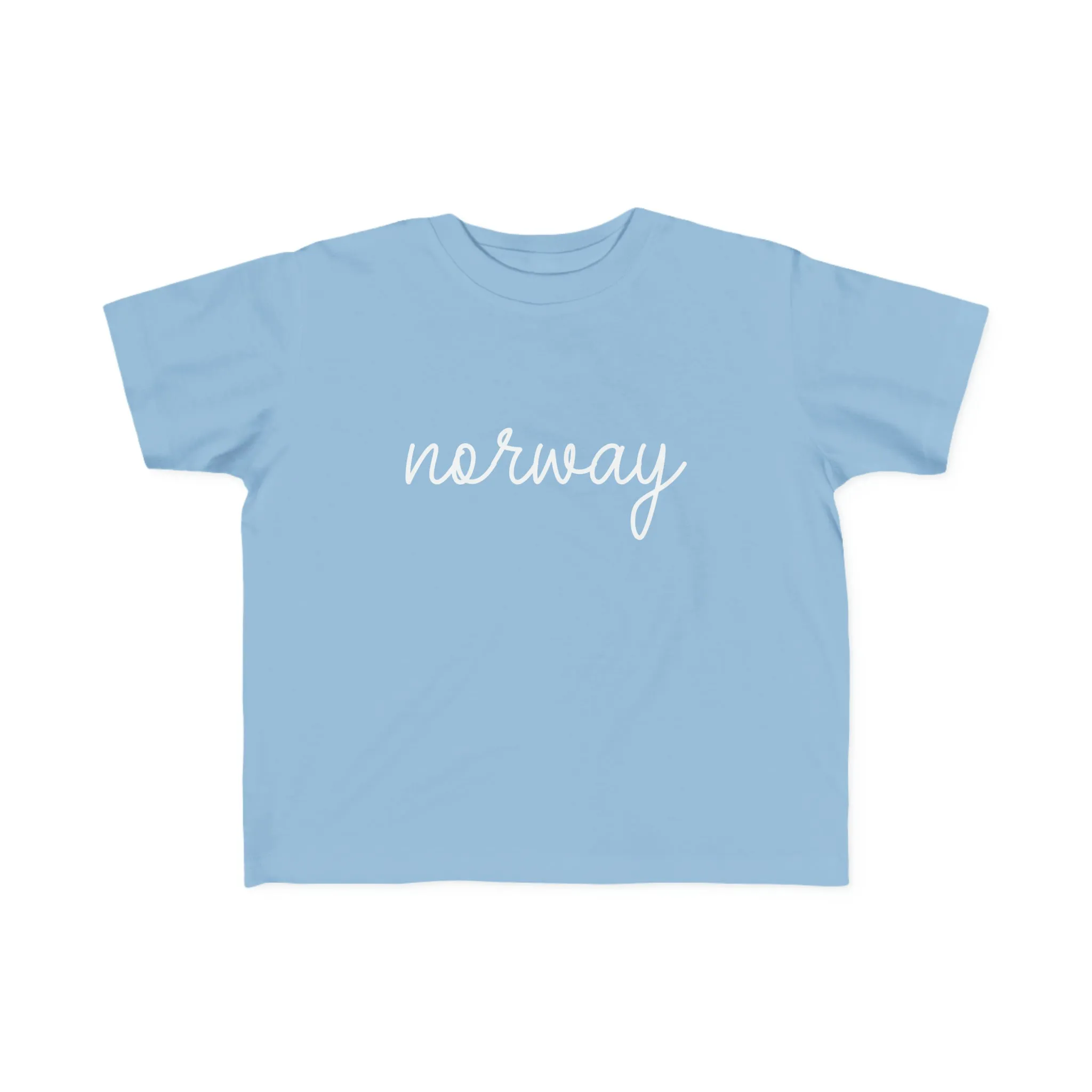 Norway Script Toddler Tee