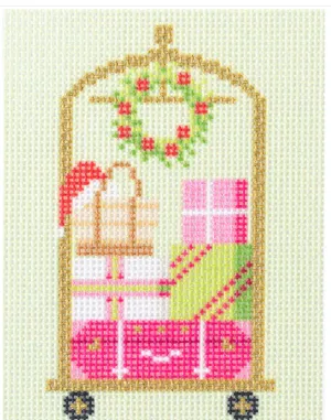 NTG107 Palm Beach Christmas - Luggage Cart