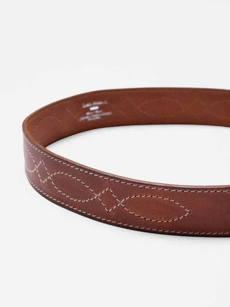 Nudie Jeans Co - Western Ranch Belt Toffee Brown