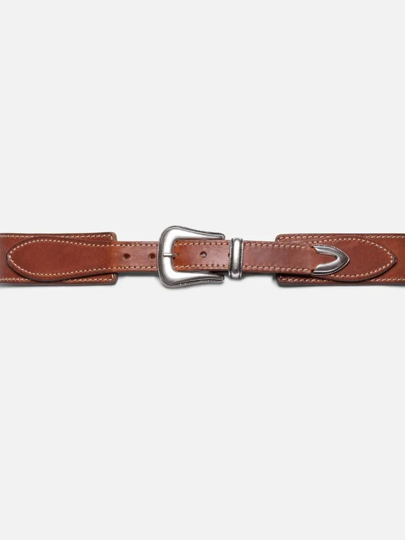 Nudie Jeans Co - Western Ranch Belt Toffee Brown